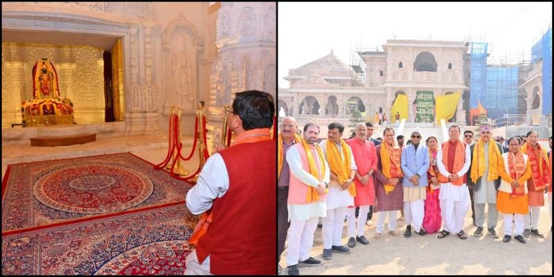 Uttarakhand: मंत्रिमंडल के साथ अयोध्या पहुंचे मुख्यमंत्री धामी, रामलला और हनुमान गढ़ी किए दर्शन