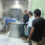 लक्सर में नकली पनीर फैक्ट्री सील, 10 कुंतल मिलावटी सामग्री नष्ट